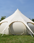 5m Hybrid Glamping Zelt Aussenansicht