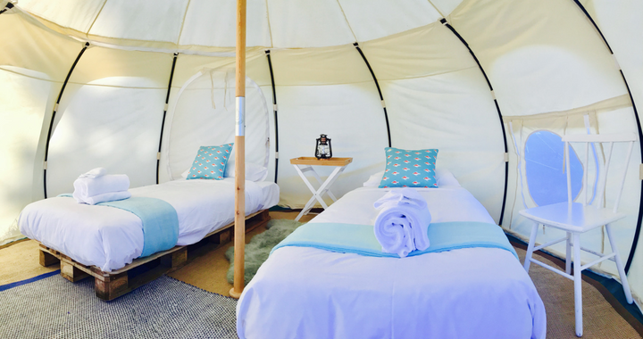 Pop-UP Hotel im Siebten Himmel Glamping