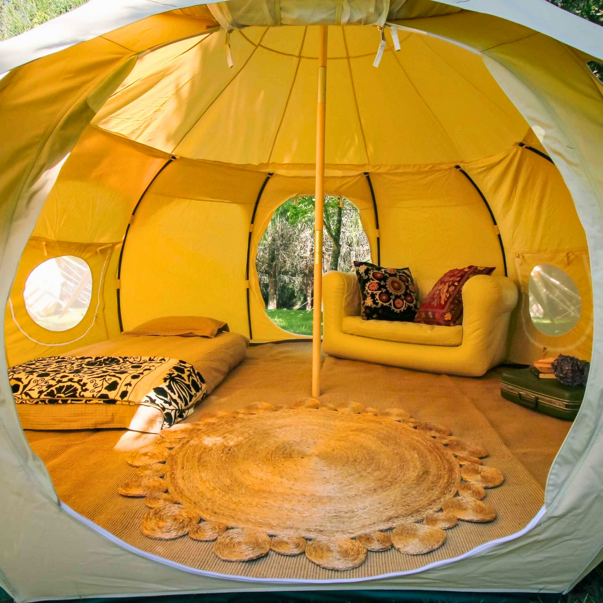 Lotus Belle 4m Hybrid Deluxe Glamping Zelt
