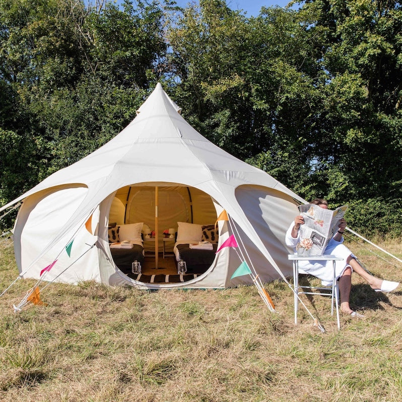Lotus Belle 5m Hybrid Deluxe Glamping Zelt