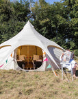 Lotus Belle 5m Hybrid Deluxe Glamping Zelt