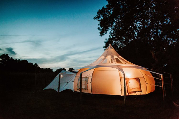Lotus Belle 6m Stargazer Glamping Zelt
