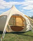 Lotus Belle 4m Hybrid Deluxe Glamping Zelt