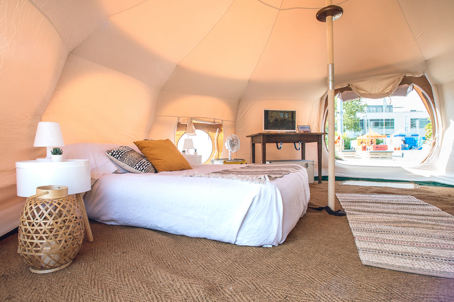 6m Hybrid Deluxe Glamping Paket - Limited Edition - Sahara Sand Farbe