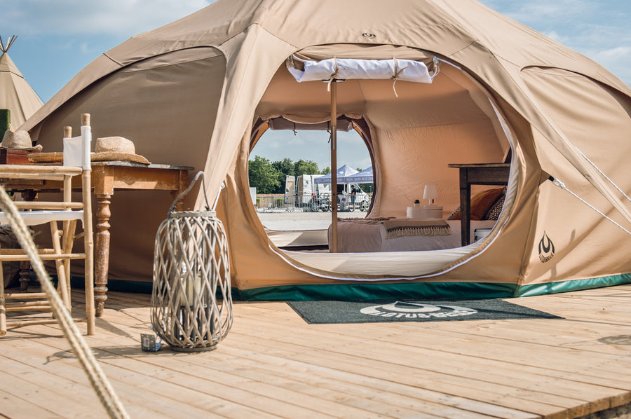 6m Hybrid Deluxe Glamping Paket - Limited Edition - Sahara Sand Farbe
