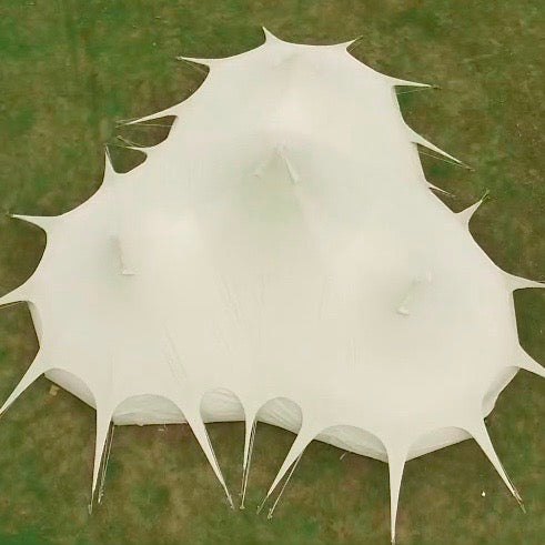 Lotus Belle Mahal Glamping Setup 