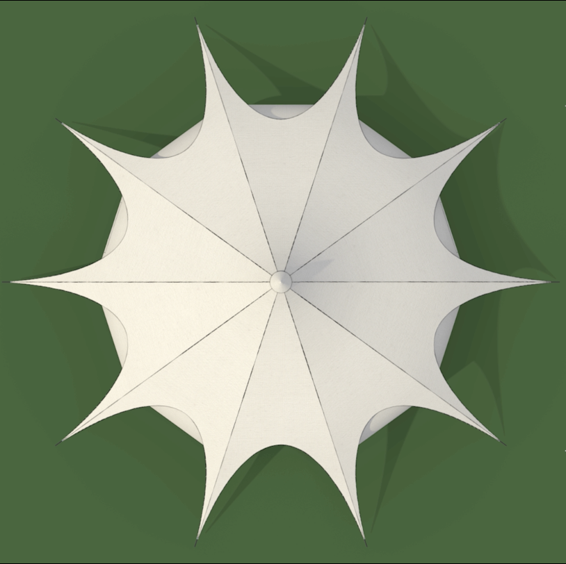 Lotus Belle Tent Roof - replacement item